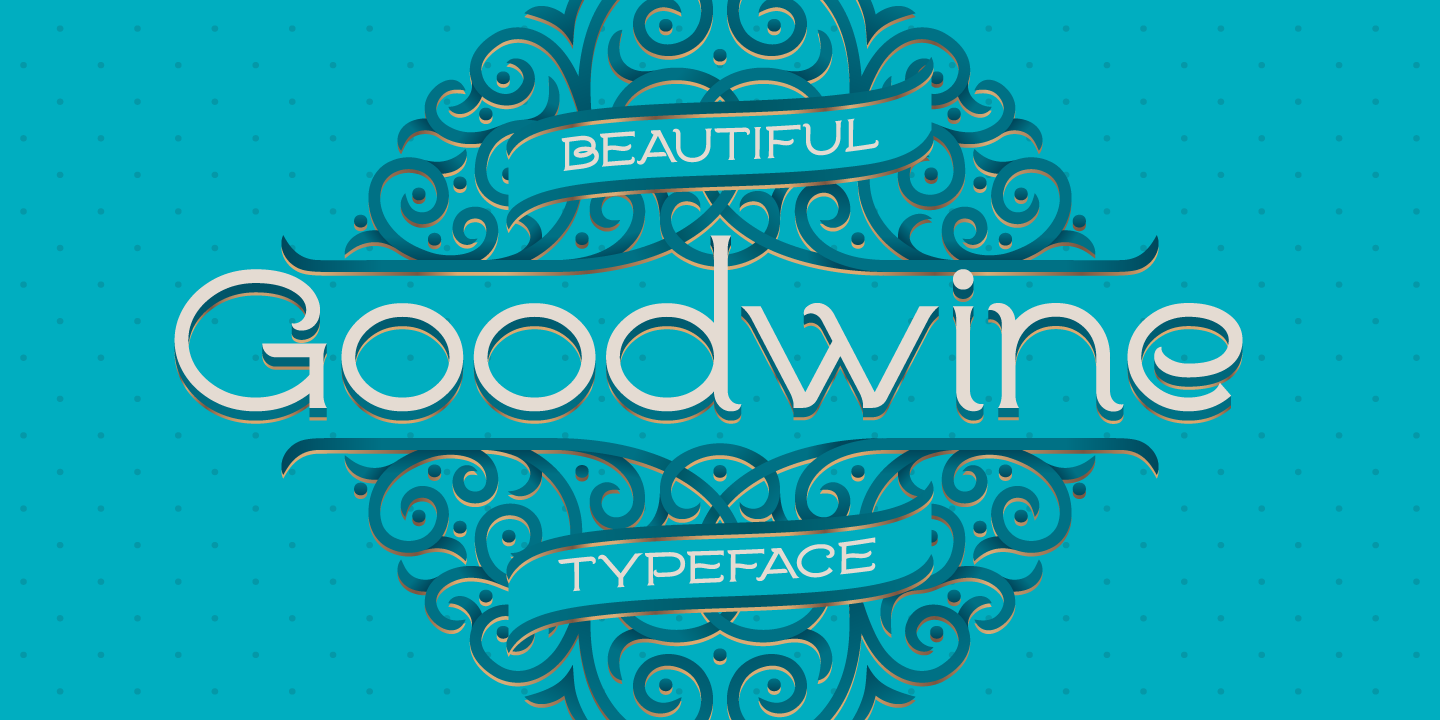 Goodwine Regular Font preview